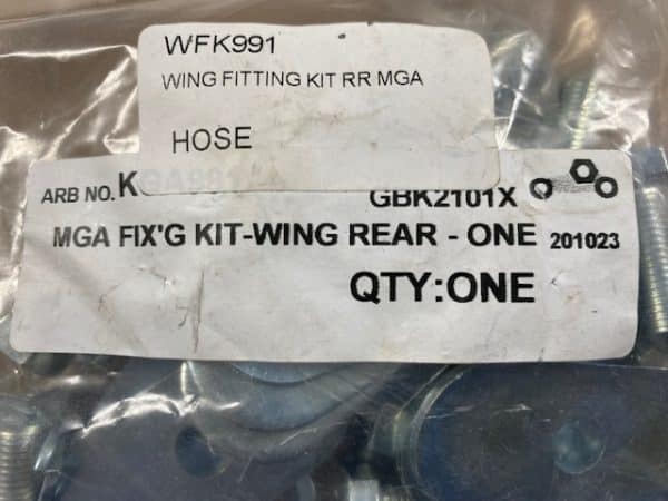 MGA  Rear Wing Fixing Kit - Image 4